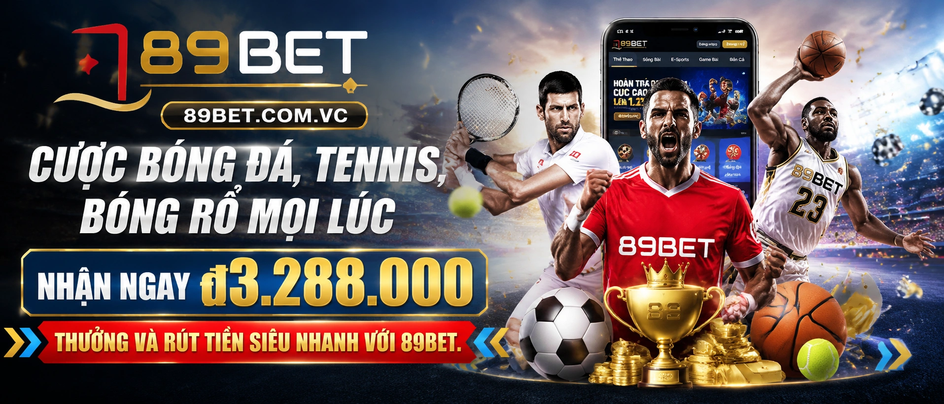 89BET hỗ trợ khách hàng