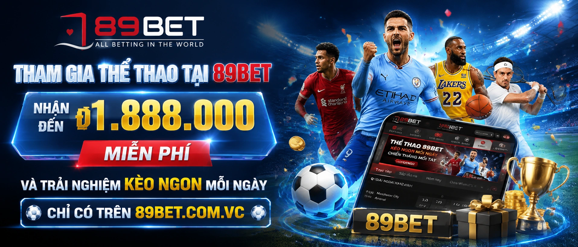 89BET liên hệ chính thức