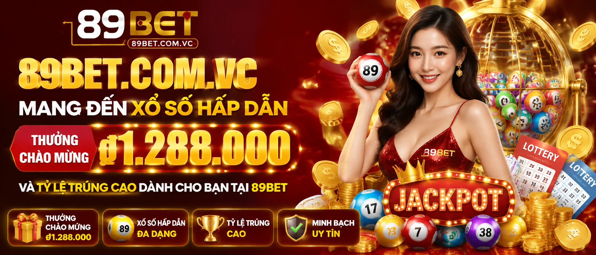 Trải nghiệm xem xổ số trên mobile tại 89BET
